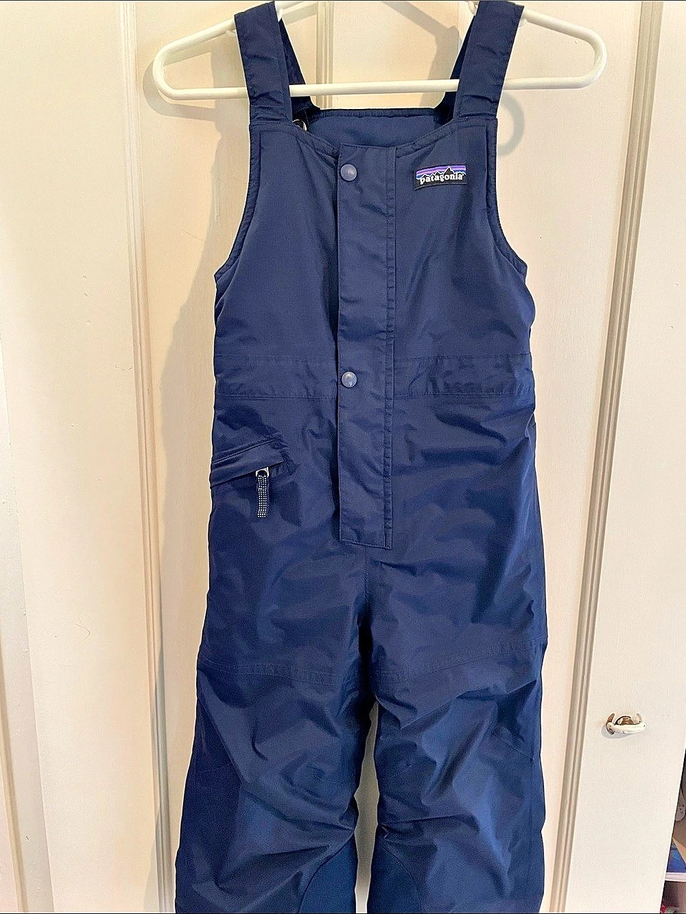 Patagonia Snow Pile Bibs Navy Size 4T